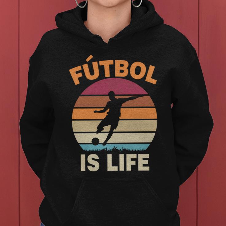 Futbol Is Life Tshirt Women Hoodie