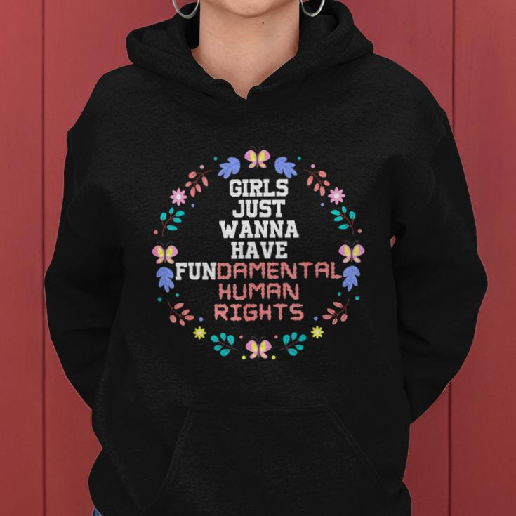 Girls Just Want To Have Fundamental Rights V2 Women Hoodie
