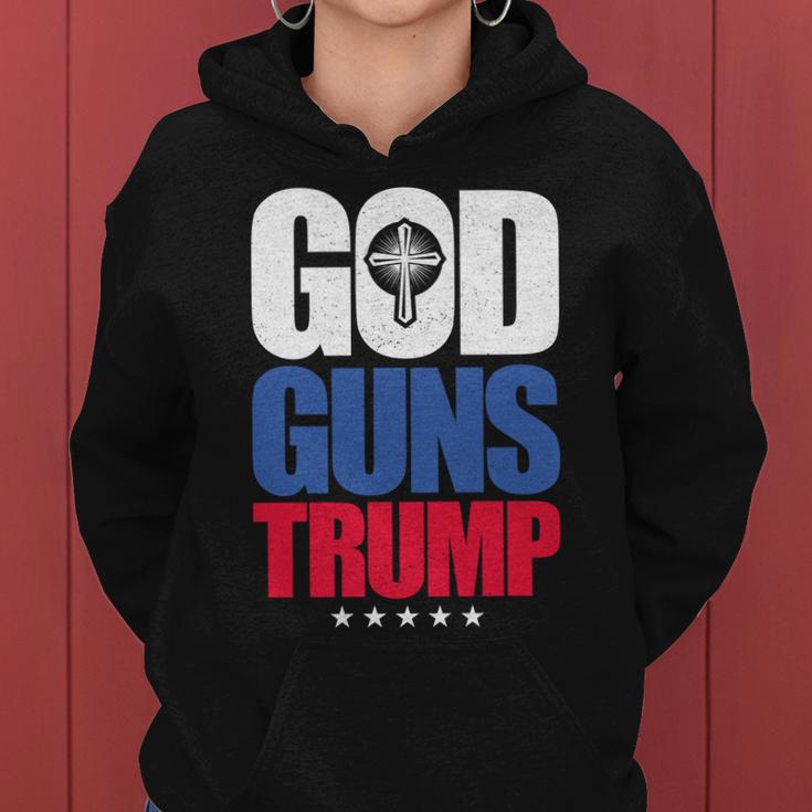 God Guns & Donald Trump V2 Women Hoodie