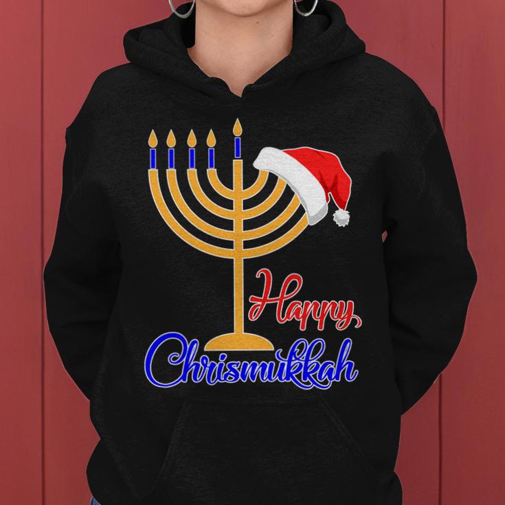 Happy Chrismukkah Christmas Hanukkah Tshirt Women Hoodie