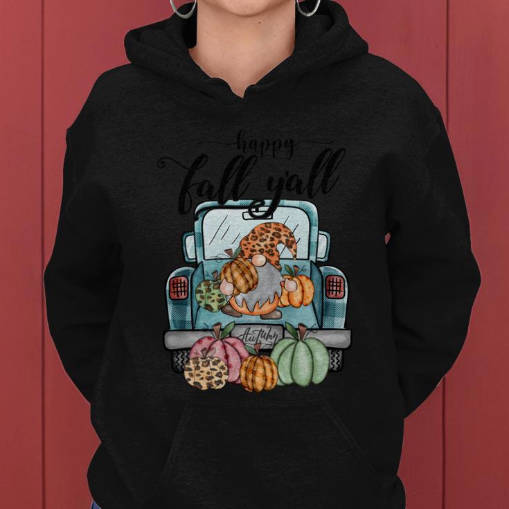 Happy Fall Yall Thanksgiving Quote V2 Women Hoodie