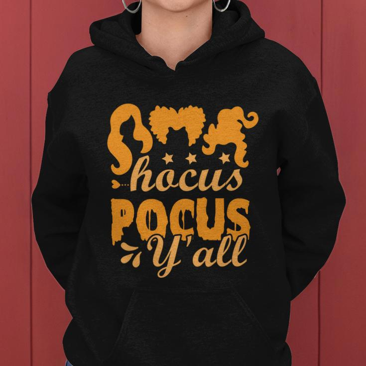 Hocus Pocus Yall Halloween Quote Women Hoodie