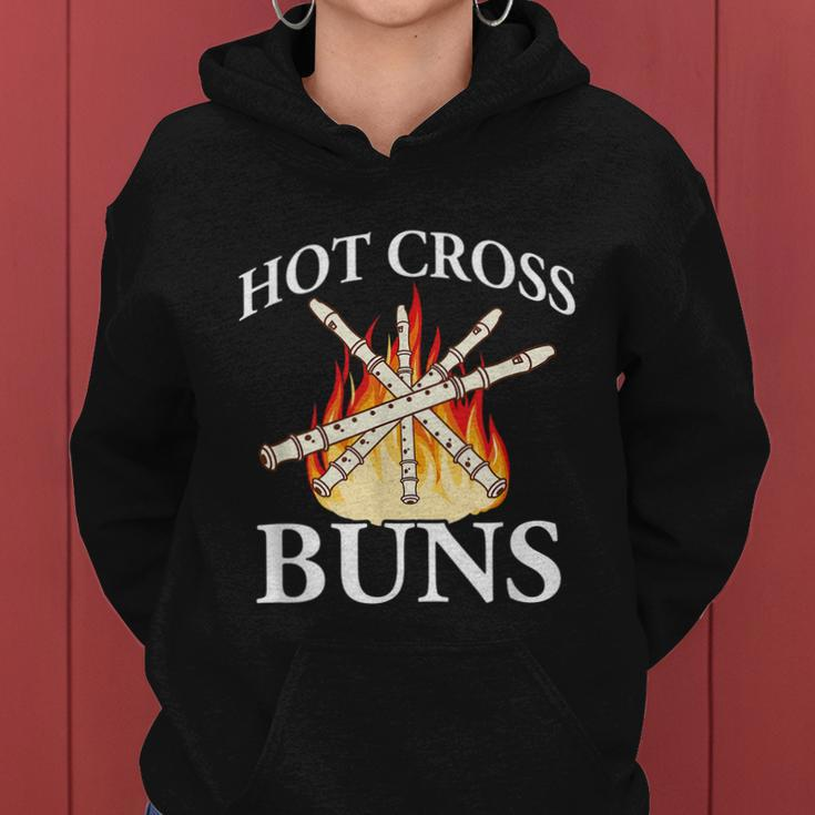 Hot Cross Buns Funny Women Hoodie