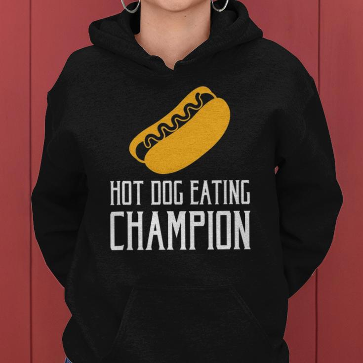 Hot Dog Eating Champion Fast Food Women Hoodie