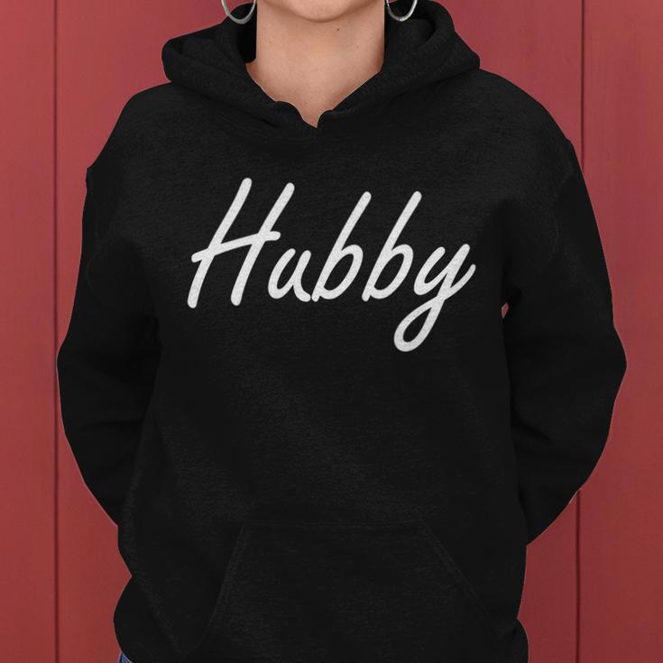 Hubby Funny Couples Women Hoodie