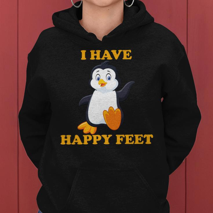 I Have Happy Feet Women Hoodie