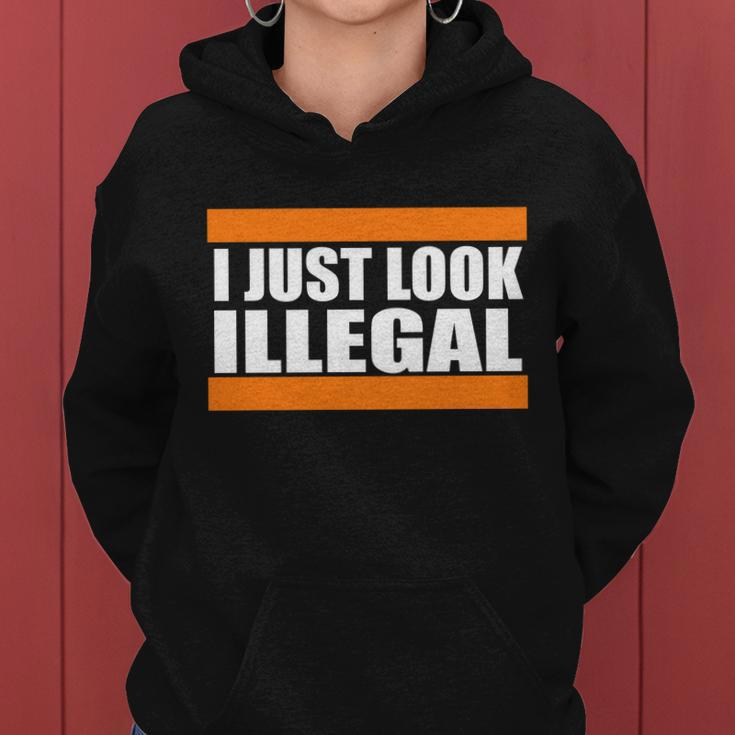 I Just Look Illegal Box Tshirt Women Hoodie