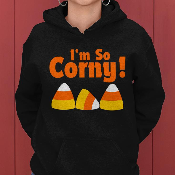 Im So Corny Candy Corn Halloween Tshirt Women Hoodie