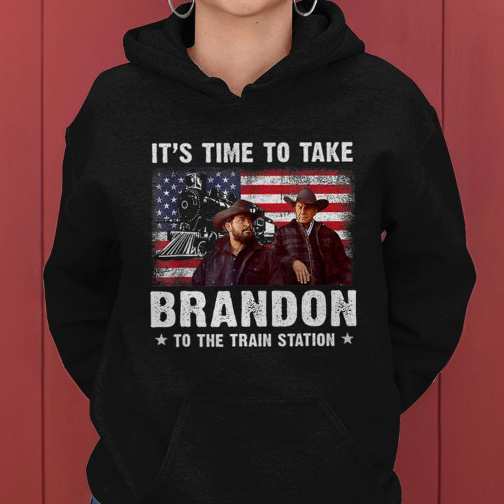 Its Time To Take Brandon To The Train Station V2 Women Hoodie
