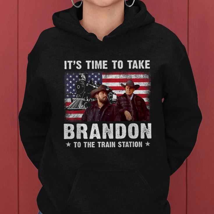 Its Time To Take Brandon To The Train Station V3 Women Hoodie