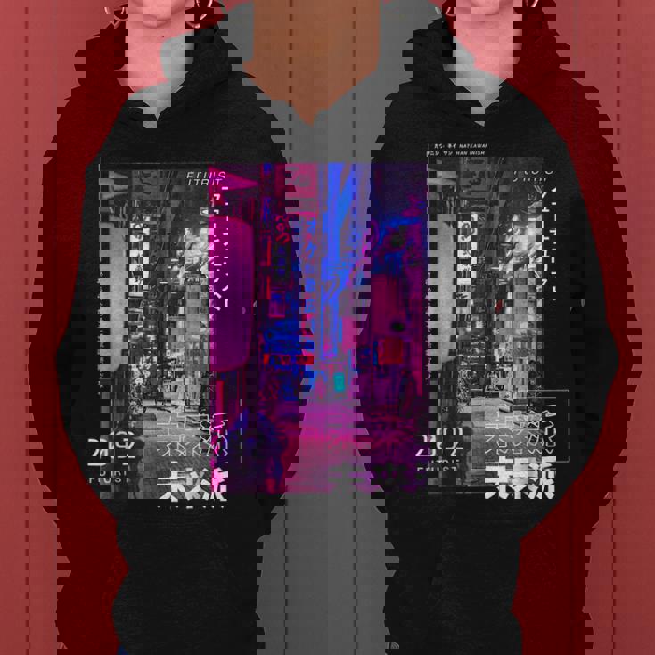 Japanese Cyberpunks Tokyo Streetwear Aesthetic Graphic Women Hoodie Graphic Print Hooded Sweatshirt Japanese Cyberpunks Tokyo Streetwear Aesthetic Graphic Women Hoodie Graphic Print Hooded Sweatshirt