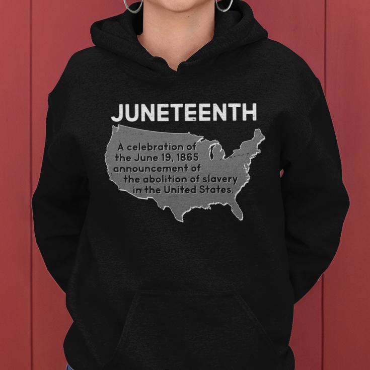 Juneteenth African American Black Us History Women Hoodie