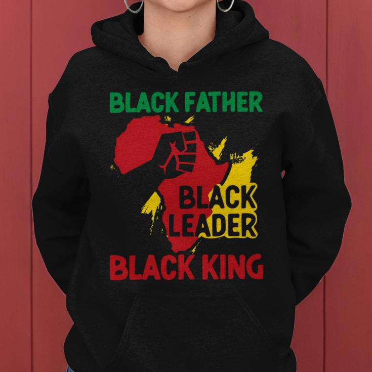 Juneteenth Day Black Father Black History Gift For Dad Fathers Day Women Hoodie
