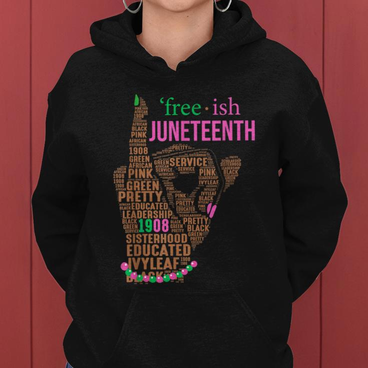 Juneteenth Is My Independence Day Since Women Hoodie