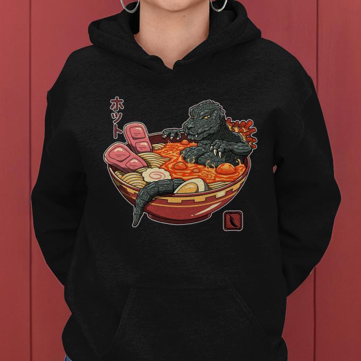 Kaiju Lava Ramen Women Hoodie