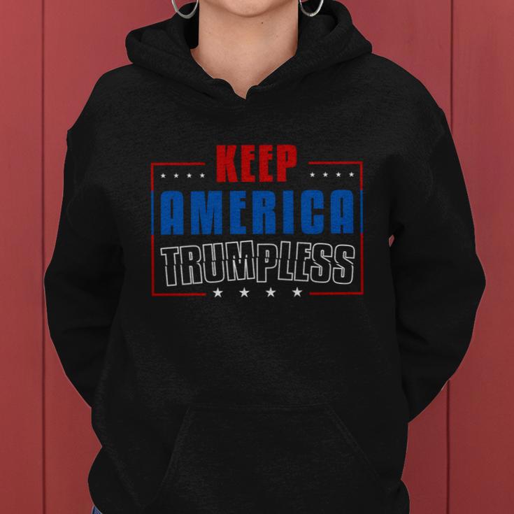 Keep America Trumpless Gift V16 Women Hoodie