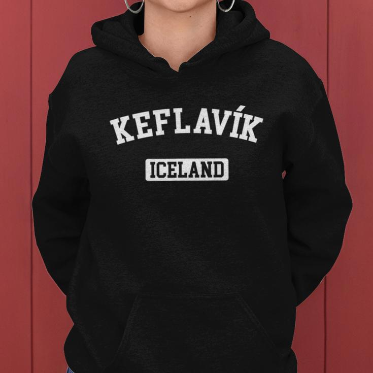 Keflavik Kef Iceland Souvenir Women Hoodie