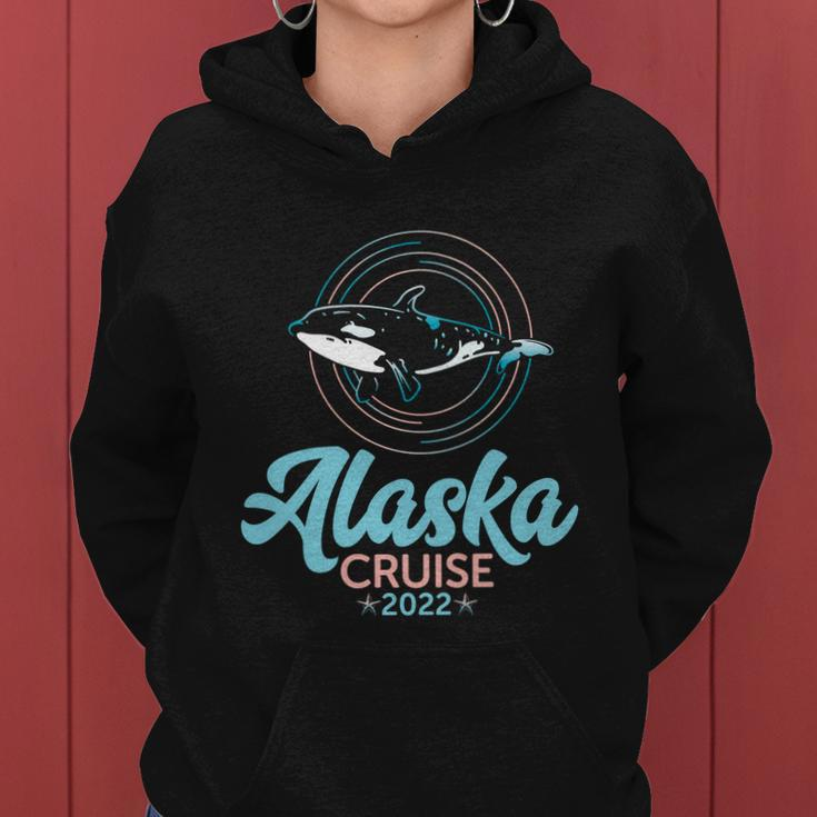 Killer Whale Orcas Matching Family Group Alaska Cruise 2022 Gift Women Hoodie