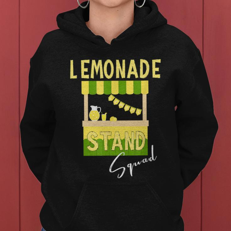 Lemonade Stand Squad Lemon Juice Drink Lover Women Hoodie