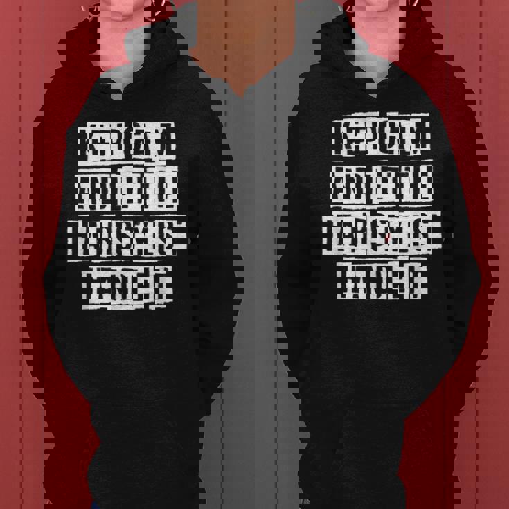 Lovely Funny Cool Sarcastic Keep Calm And Let The Hair Women Hoodie