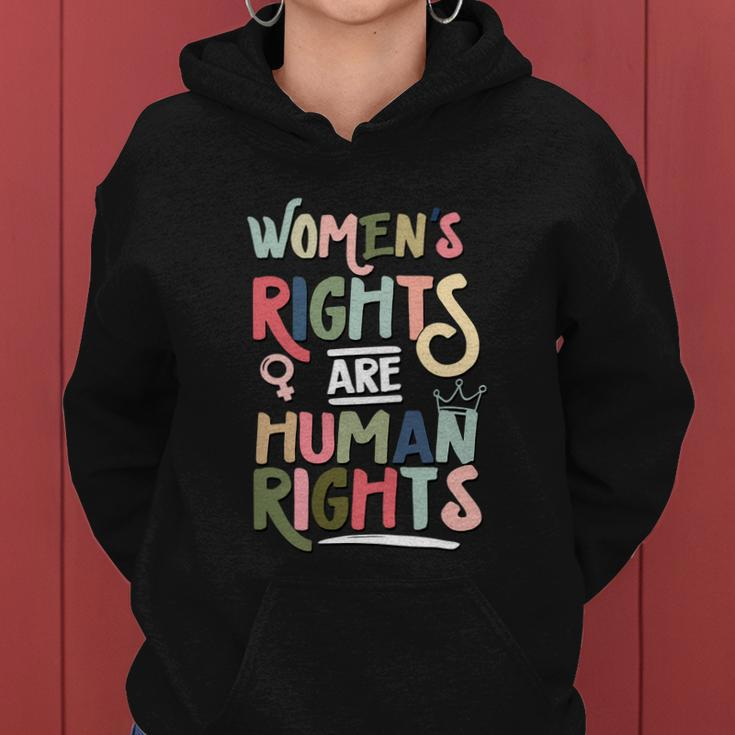 Mind Your Uterus Feminist Womens Rights Are Human Rights Women Hoodie