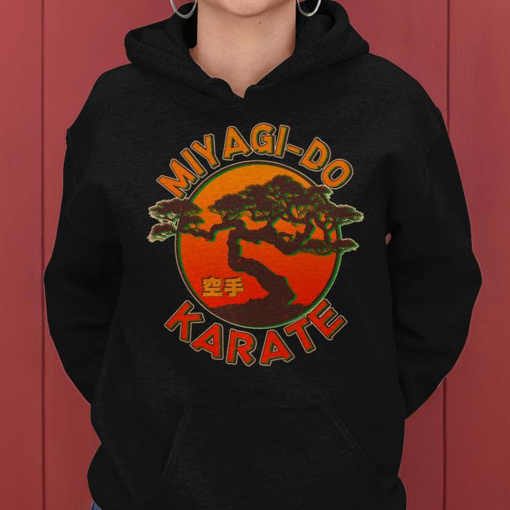 Miyagi-Do Karate Bonsai Tree Logo Tshirt Women Hoodie