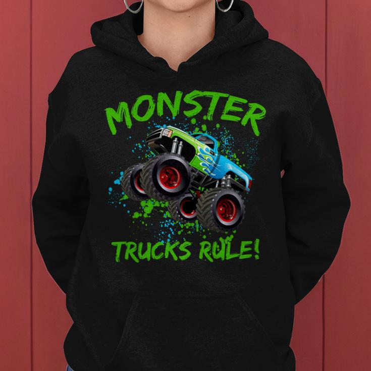 Monster Trucks Rule Tshirt Women Hoodie