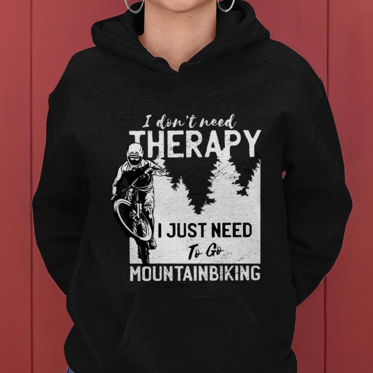 Mountain Biking V2 Women Hoodie