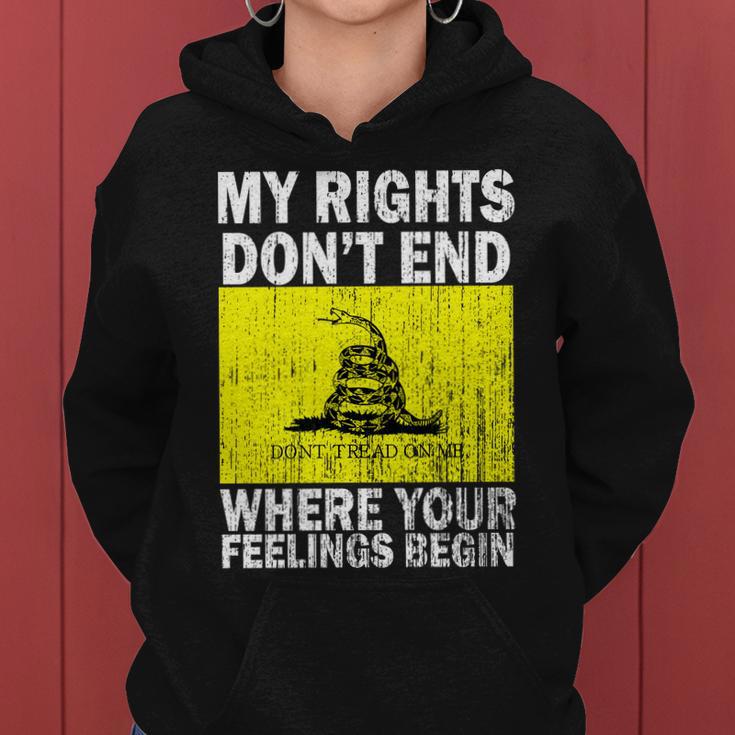 My Rights Dont End Where Your Feelings Begin Tshirt Women Hoodie