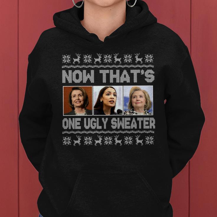 Now Thats One Ugly Christmas Sweater Tshirt Women Hoodie