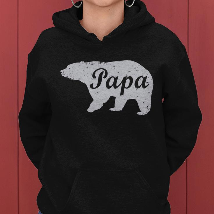 Papa Bear Tshirt V2 Women Hoodie