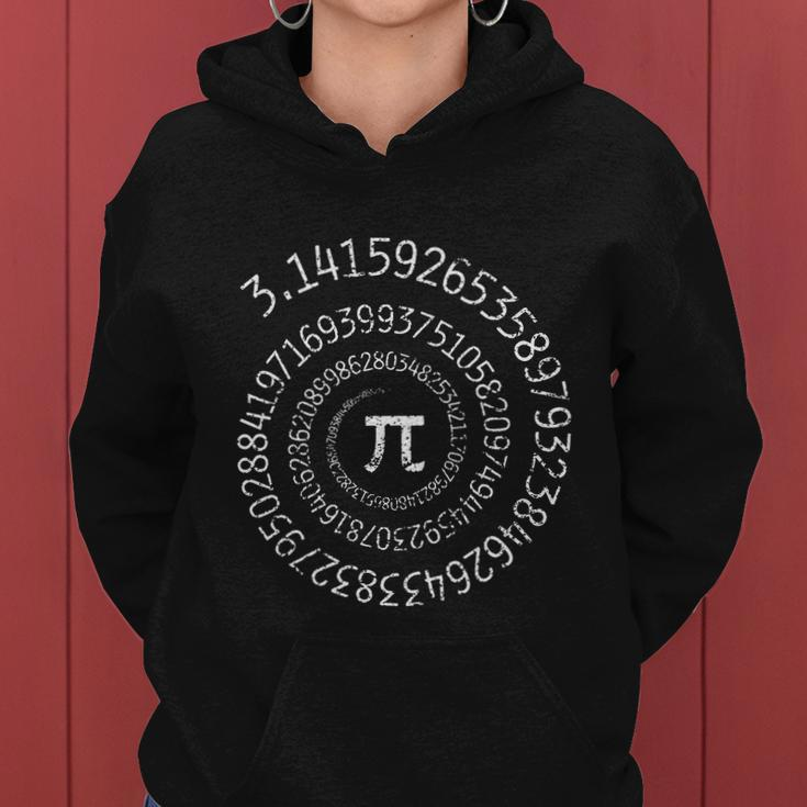 Pi Day Shirt Spiral Pi Math Design For Pi Day 314 Tshirt Women Hoodie