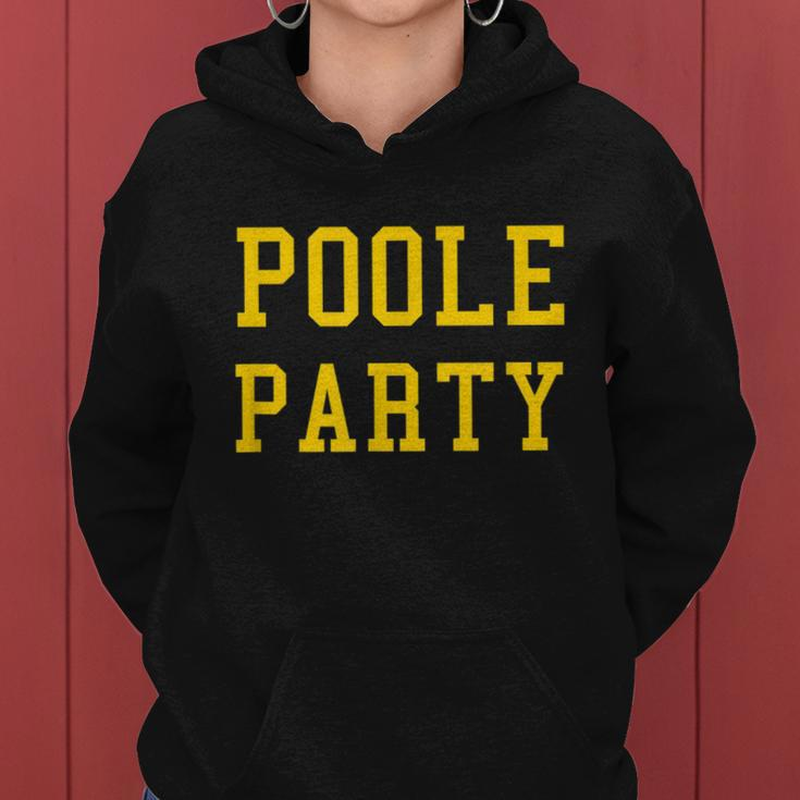 Poole Party Michigan Women Hoodie