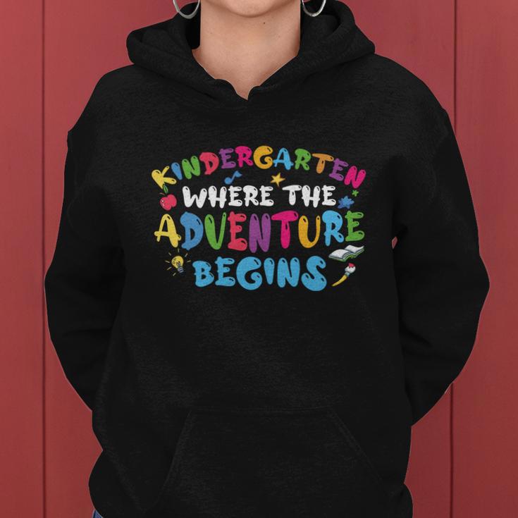 Prek Where The Adventure Begins Premium Plus Size Shirt For Studenteacher Unisex Women Hoodie