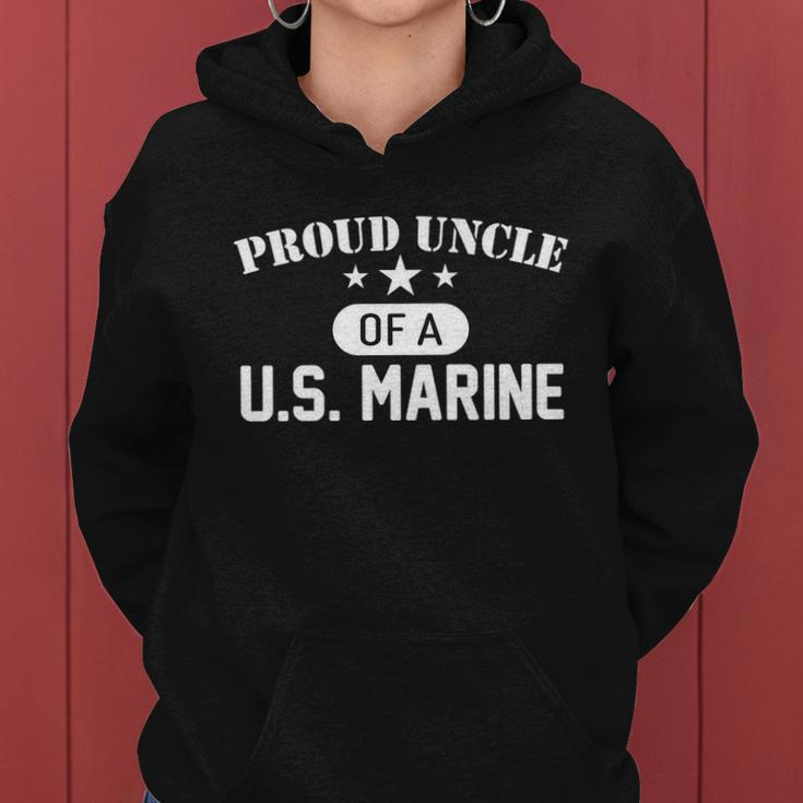Proud Uncle Of A Us Marine Tshirt Women Hoodie