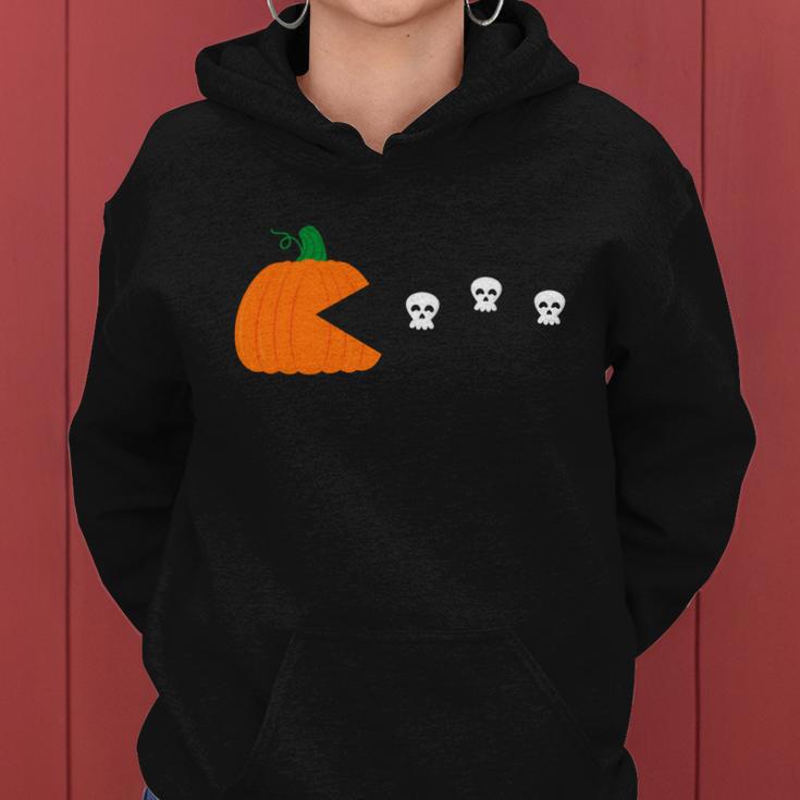 Pumpkin Ghost Boo Halloween Quote V2 Women Hoodie