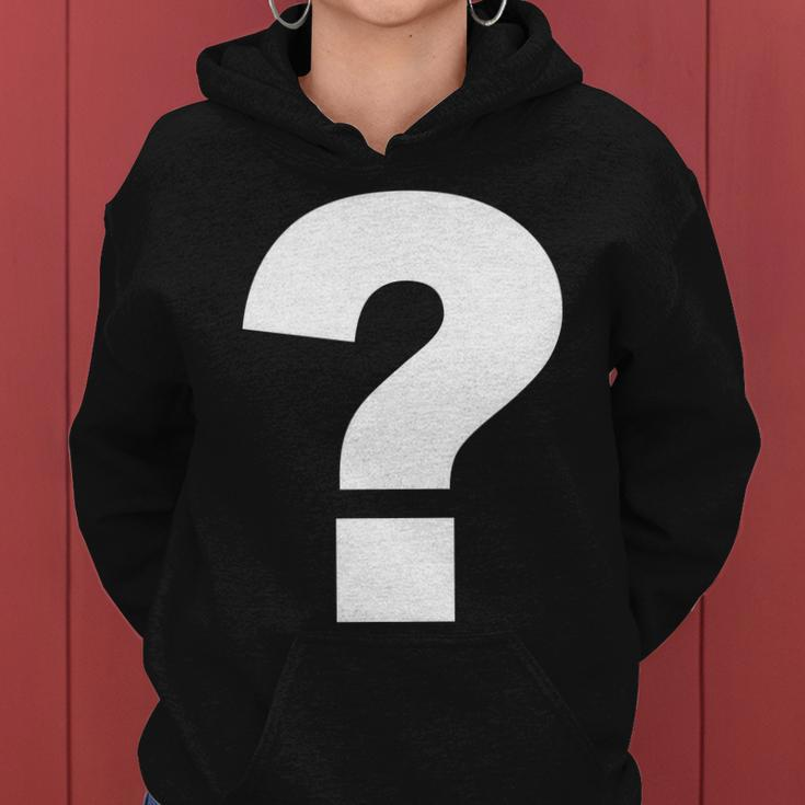 Question Mark Logo Tshirt Women Hoodie