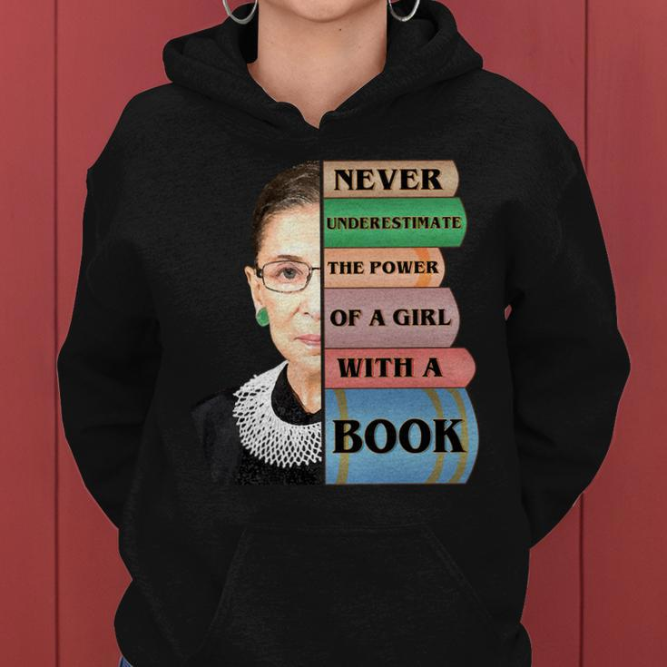 Rbg Never Underestimate Ruth Bader Ginsburg Tshirt Women Hoodie