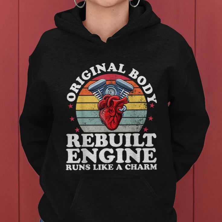 Rebuilt Engine Open Heart Surgery Recovery Survivor Men Gift Women Hoodie