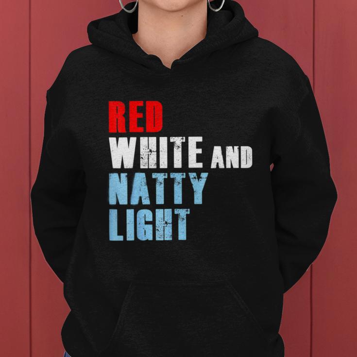 Red White & Nattylight For Mens Womens 4Th Of July Women Hoodie