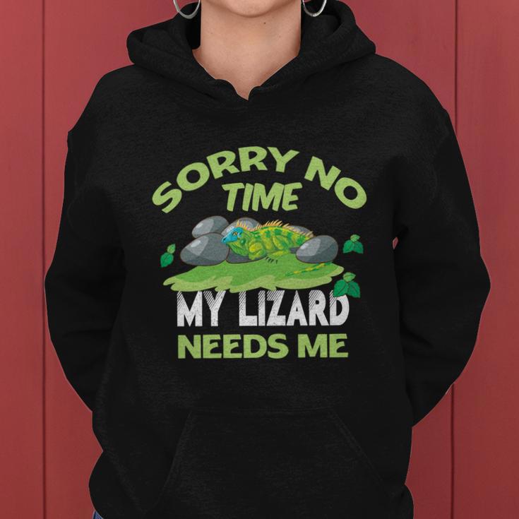 Reptile Lover Lizard Gift Women Hoodie