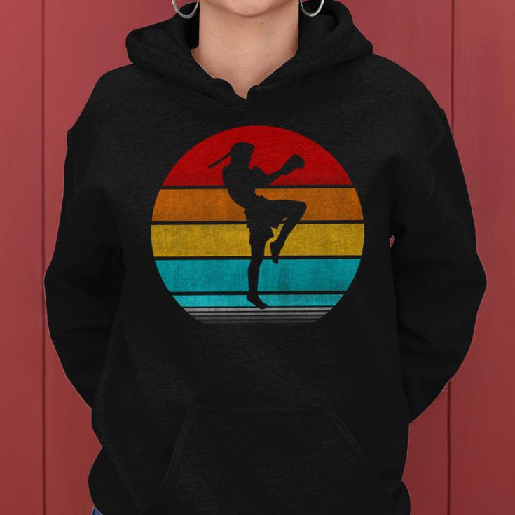 Retro Vintage Muay Thai Women Hoodie