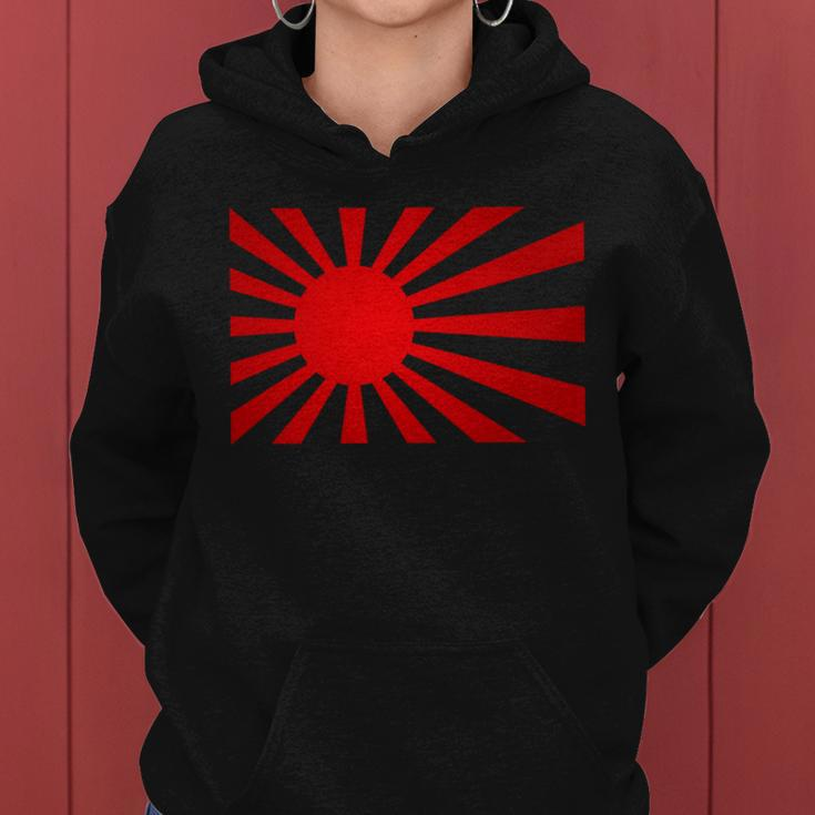 Rising Sun Flag Japan Women Hoodie
