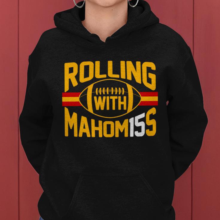 Rolling With Mahomes Kc Football Women Hoodie