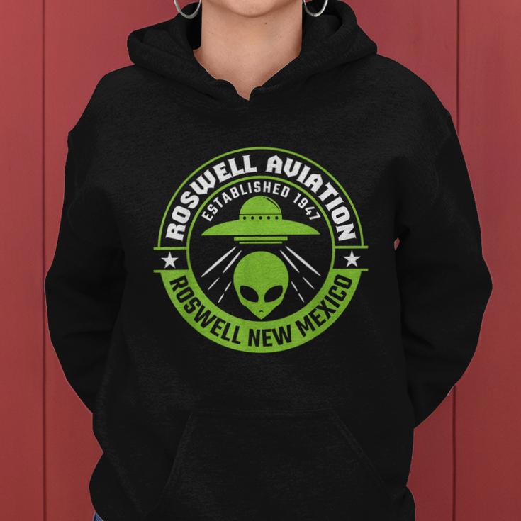 Roswell Aviation Established 1947 Roswell Alien Tshirt Women Hoodie