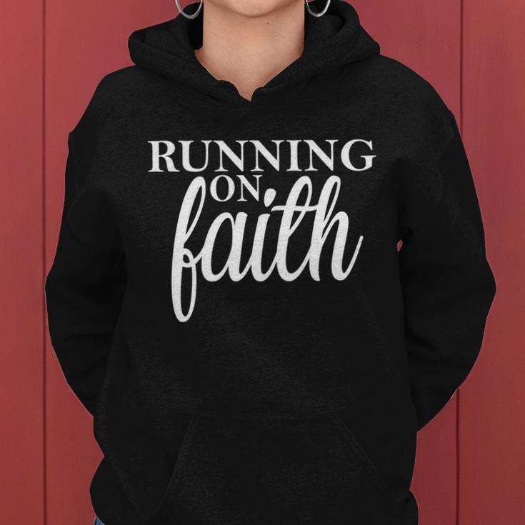 Running On Faith Women Hoodie