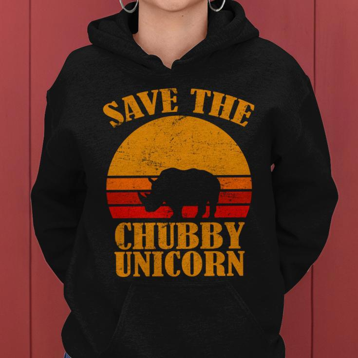 Save The Chubby Unicorn Distressed Sun Tshirt Women Hoodie