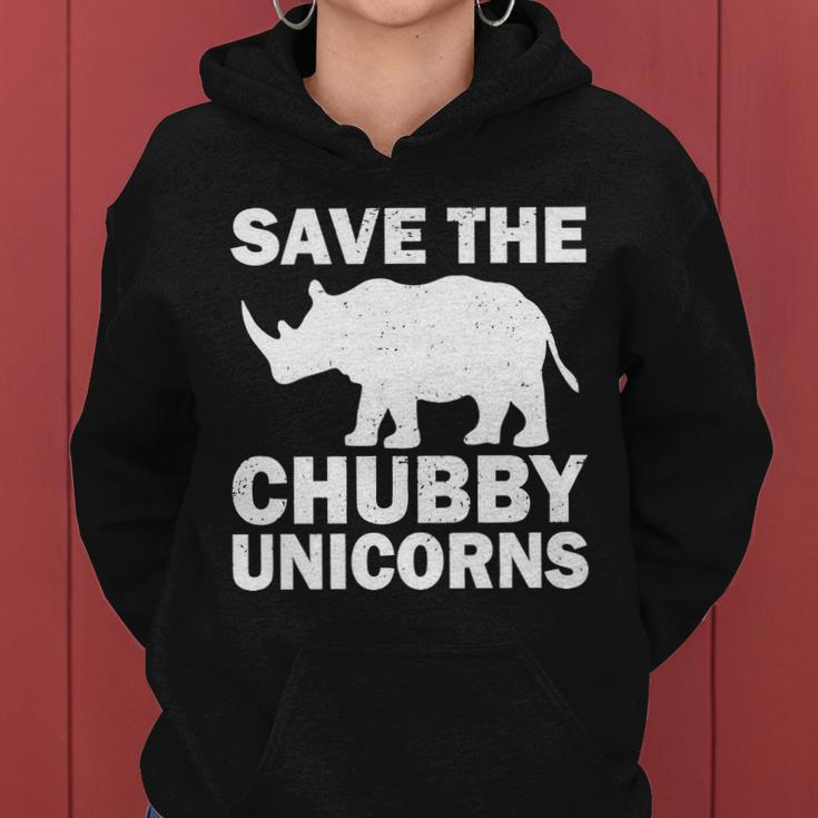 Save The Chubby Unicorns Women Hoodie