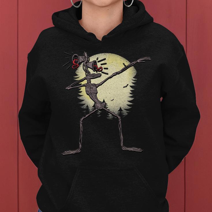 Scary Siren Head Monster Dabbing Women Hoodie