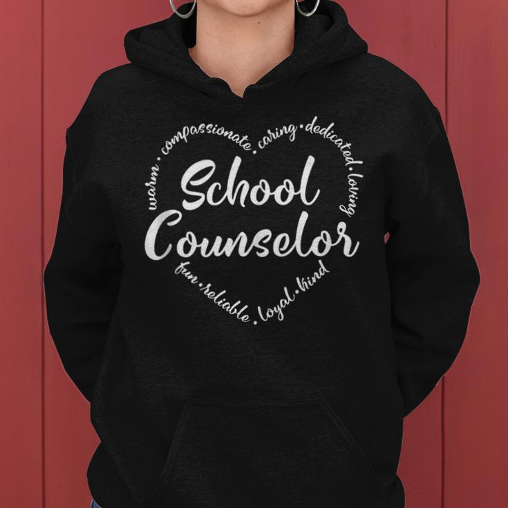 School Counselor Guidance Counselor Schools Counseling V2 Women Hoodie